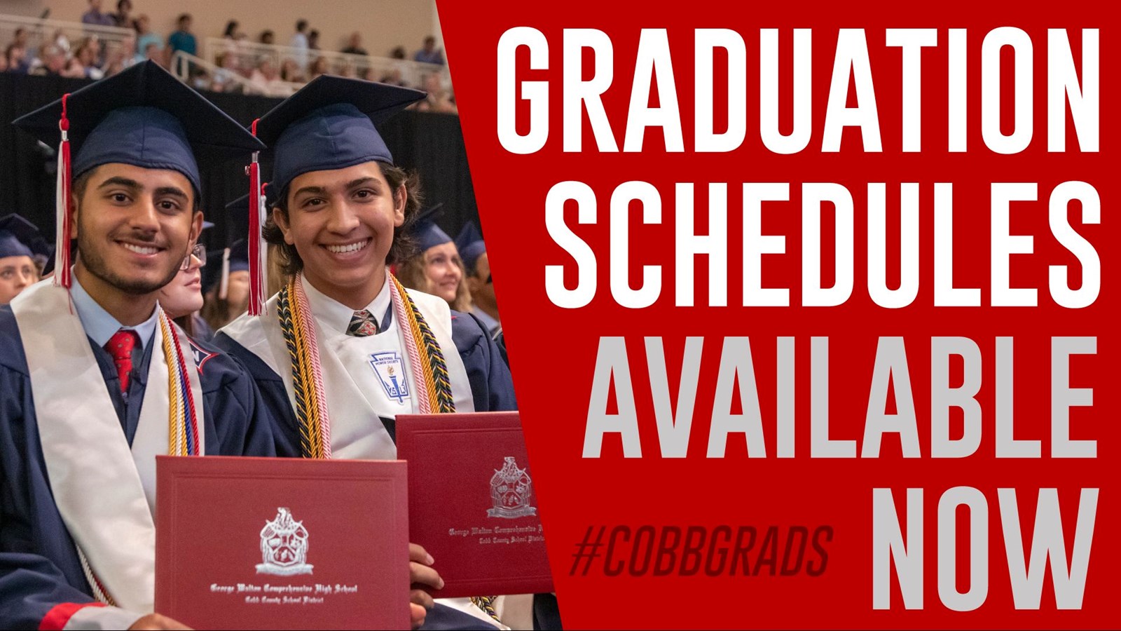 Graduation Schedules Available Now